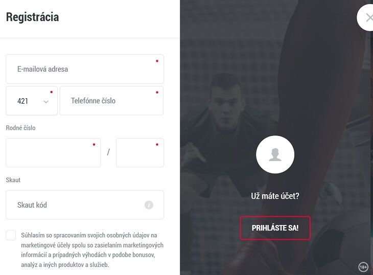 Doxxbet registracia